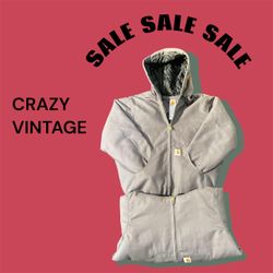 Rework style Carhartt hoodie jacket