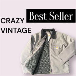 Rework style Carhartt Detroit jacket