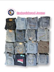 Embroidered Jeans - VH01