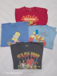 CRZ1528 Unbranded Cartoon Print T-Shirts