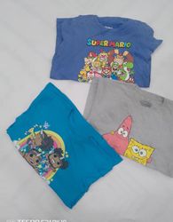 CRZ1531 Unbranded Cartoon Print T-Shirts