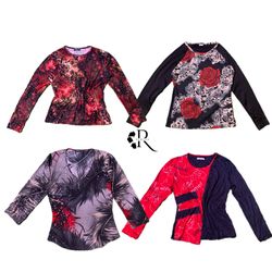 Y2K Date and Night Long Sleeve Tops RW-1460