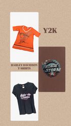 Y2K Harley Davidson T-Shirts