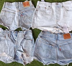 Levi's 501 Ice blue Short 7Pcs (RV # 070)
