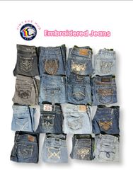 Embroidered Jeans