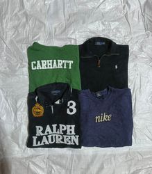 Ralph Lauren 1/4 zip and vintage mix sweatshirts