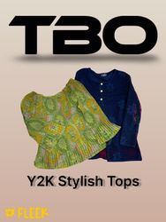 Y2K Stlish Tops    (TBO-91)