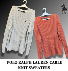 Polo Ralph Lauren Cable Knit Sweaters