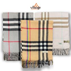 VPX1069 Burberry Scarves 100% Authentic Lambswool ..