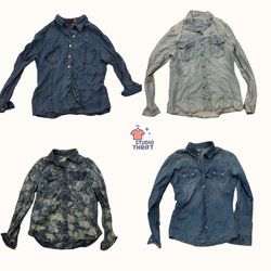 Borrowed From Him Y2K Denim Edit(OS-007)