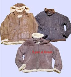 Leather Bomber Jackets