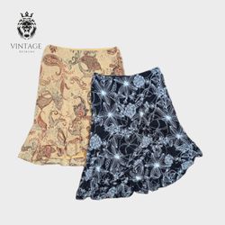 Y2K Valentine's Day Flowery Skirts