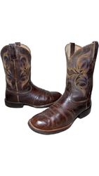 MV386# Bottes de cowboy vintage de excellente qual..