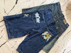 BRANDED hiphop jorts y2k ID 08