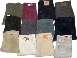 Vintage branded corduroy trousers