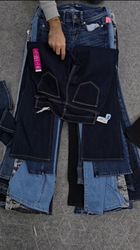 AV-0725 Unbranded Flare Jeans