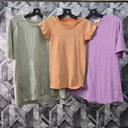 AV-0726 Lululemon t-shirts à manches courtes