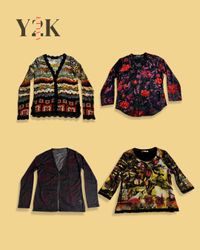 Y2K Boho Fairy Mesh Tops (Yv-584)