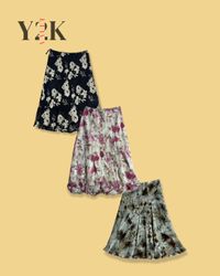 Vintage Y2K Midi Skirts (Yv-587)