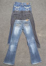 Y2K Jeans Étirés/Bootcut V-014