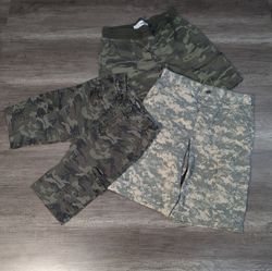 3096 - Cargo Militärstil Shorts