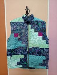 Upcycled Quilted Vest