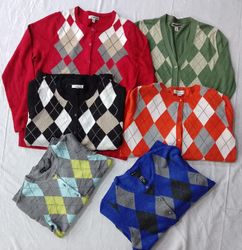 CR5937 Y2K Diamond Sweaters