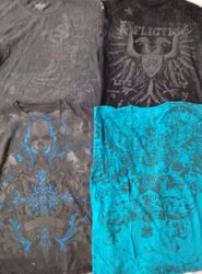 CR5938 Vintage Skull T-Shirts