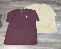 3101 - Carhartt Long and Half Sleeves T-Shirts