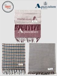 T2481 Aquascutum Écharpes 🧣