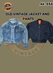 Old Vintage Jacket And pants Ak-654