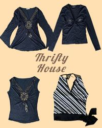 Tops Y2k noir décontracté tendance (TH/129)