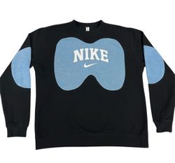 Fs-73 Upcycled Nike sweatshirt with patchwork