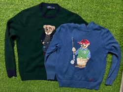 Polo Ralph Lauren 1/4 zipper and cable knit sweate..