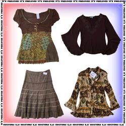 Wildflower Boho Mix - tops, dresses, skirts SS-185..