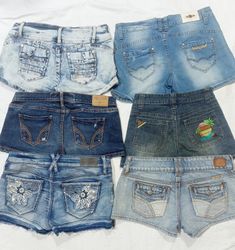 L108 Damen Y2k Sexy Hot Shorts