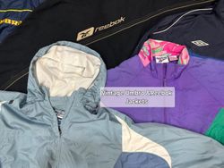 Vestes Vintage Umbro & Reebok