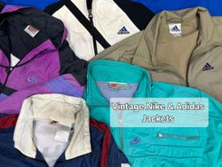 Vestes Vintage Nike & Adidas