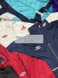 Vestes vintage Adidas et Umbro
