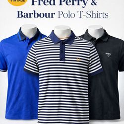 Premium Fred Perry Barbour Polo T-shirts