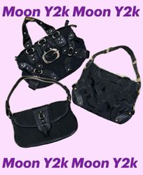 Y2K Gothic Black Bags Mix ft Guess (H-06)