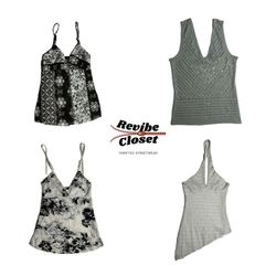 Y2K Earthy Ton Mesh Tops RC015