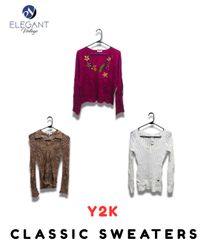 Y2K Classic Sweaters - EV2131