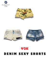 Y2K Denim Sexy Shorts - EV2143