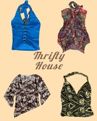 Vintage-Inspired Mixed Y2k Tops(TH/131)