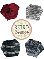 Premium importierter Winterstrickpullover <R>