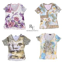 Y2K Cool Girl Printed Tops RE-2742