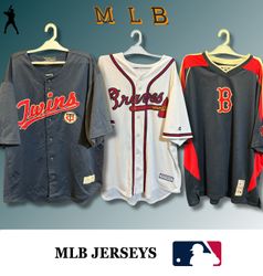 Branded MLB jerseys