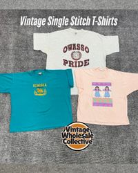 Blank Single-Stitch T-Shirts - (20/01)
