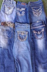 Verzierte Schlagjeans (RV # 073)